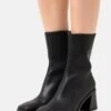 Monki Bottines - Black Dark