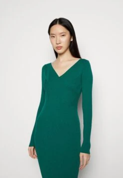 Anna Field V Ausschnitt Bodycon Midi Strickkleid - Robe Fourreau - Green -Anna Field Boutique 2a92467a708c4f838fd5cca3fe2c824f
