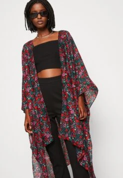 Even&Odd Floral - Veste Légère - Red -Anna Field Boutique 352430b06d554cd7b2369f1eeefda106