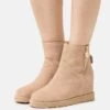 Anna Field Leather Winter Boot - Boots À Talons - Beige -Anna Field Boutique 403d8e79ec92427f9976296d272e98b2