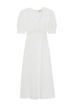 CLAUDIE PIERLOT Rivage - Robe De Jour - Blanc -Anna Field Boutique 43688c249a40436780a097457d20edbe
