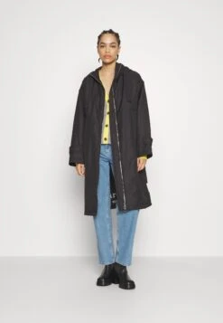Marc O'Polo Coat Long Padded Fixed Hood Zipper Drawstring Waist - Parka - Black 15 Marc O'Polo Coat Long Padded Fixed Hood Zipper Drawstring Waist - Parka - Black -Anna Field Boutique 4b195ff08f3f4b0a8475249b7893b66f