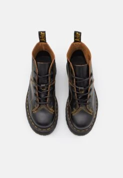 Dr. Martens Church Quad Unisex - Boots À Talons - Black Vintage Smooth -Anna Field Boutique 4c547927e6dd4e9eb265232ba6d55c84