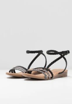 Anna Field Sandales - Black/Silver -Anna Field Boutique 4cbe477375bf4918b1884379bad2b032