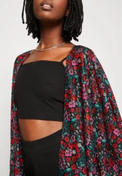 Even&Odd Floral - Veste Légère - Red -Anna Field Boutique 59d2fda17eaa4be692108583b0911039