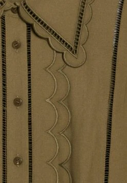 CLAUDIE PIERLOT Respect - Robe Chemise - Lichen -Anna Field Boutique 5ec3e15fa13442d3b3583ad99043017c