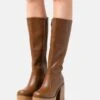 MTNG Setenta - Bottes À Plateau - Brown -Anna Field Boutique 6830392773cc4d45951469860fc17976