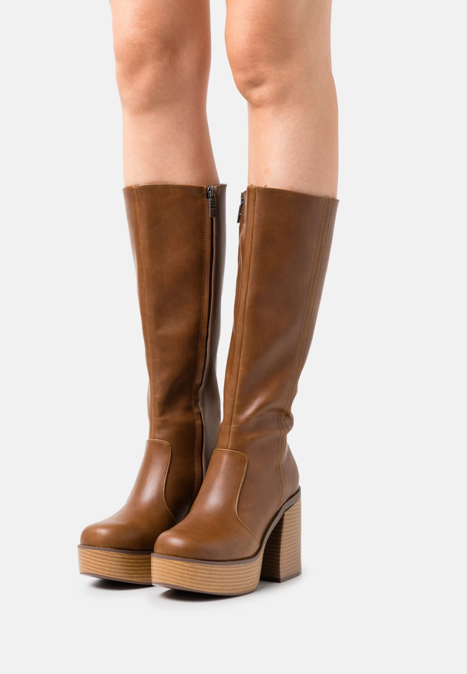 MTNG Setenta - Bottes À Plateau - Brown 3 MTNG Setenta - Bottes À Plateau - Brown