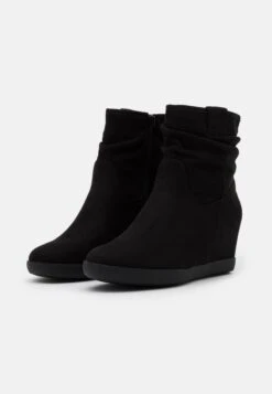 Anna Field Winter Boot - Bottines Compensées - Black -Anna Field Boutique 6ba5240747b84e0984948802e266d88c