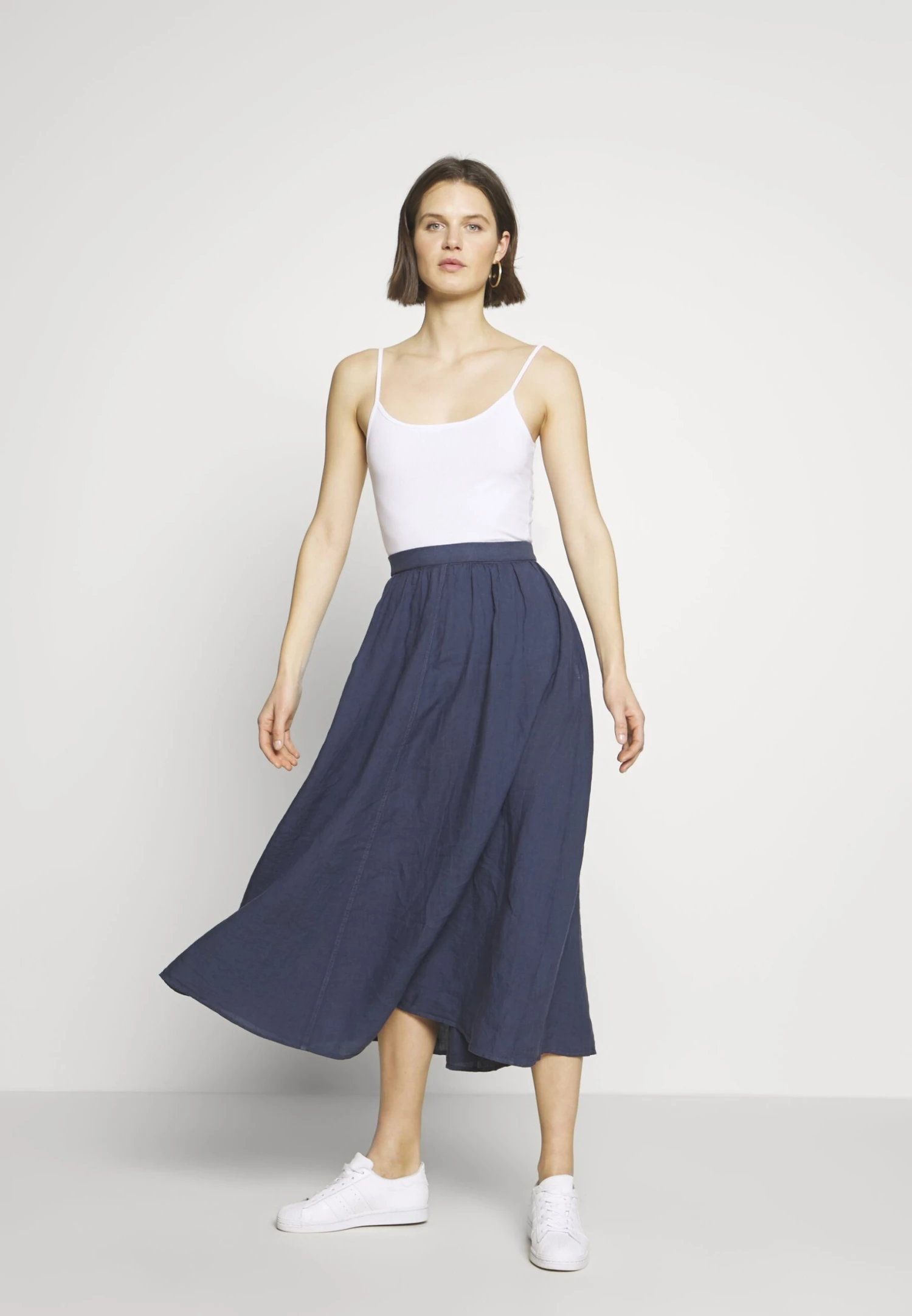 Anna Field 3Er Pack - Débardeur - White/Navy/Light Grey 3 Anna Field 3Er Pack - Débardeur - White/Navy/Light Grey