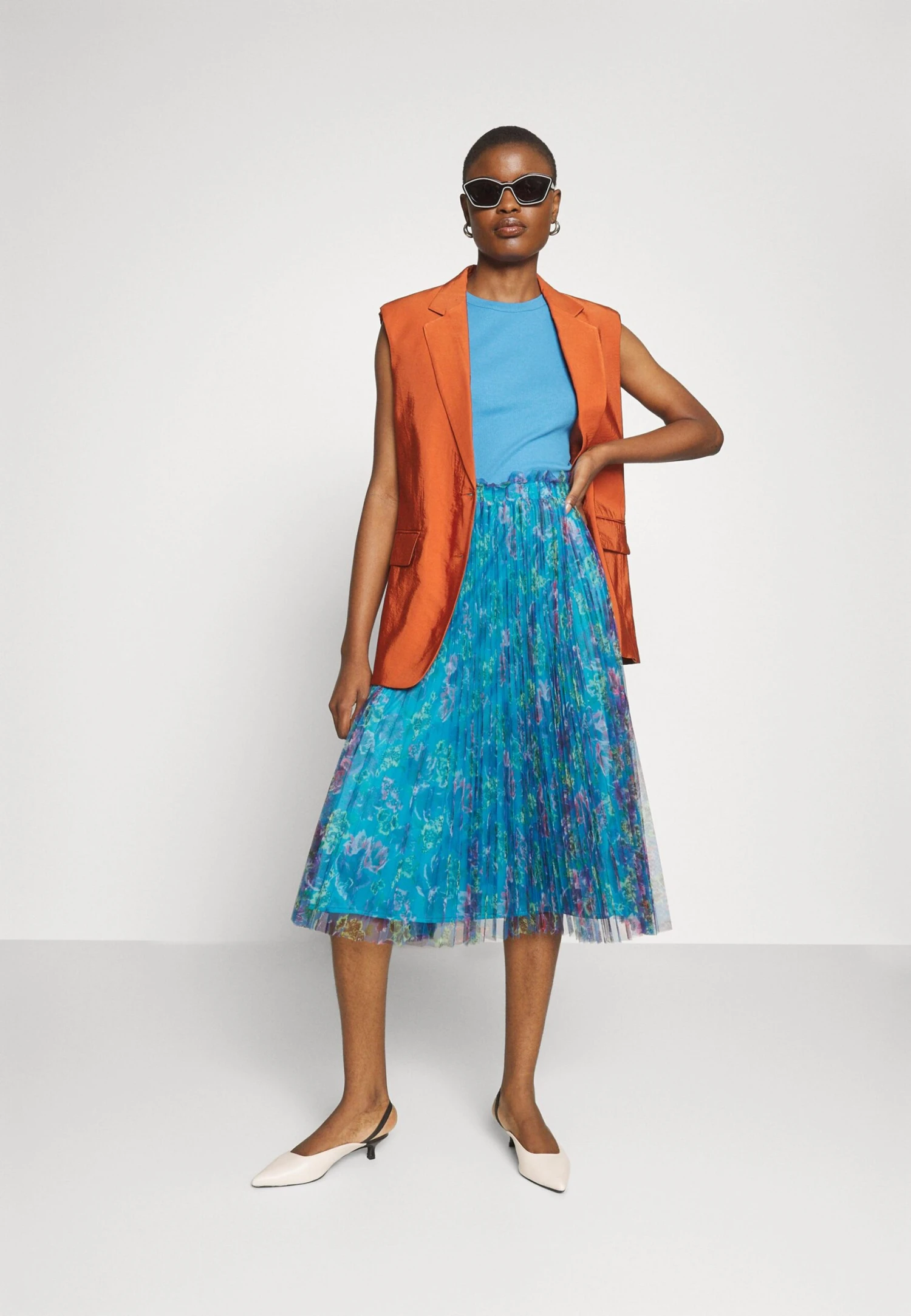 MAX & Co. Cicala - Jupe Plissée - Light Blue 4 MAX & Co. Cicala - Jupe Plissée - Light Blue – Image 2