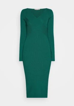 Anna Field V Ausschnitt Bodycon Midi Strickkleid - Robe Fourreau - Green -Anna Field Boutique 718670d510bc4babbc37576c79f29fff