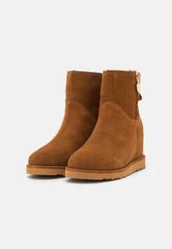 Anna Field Leather Winter Boot - Boots À Talons - Cognac -Anna Field Boutique 73aab38a09124d93a0d917a71acd833b