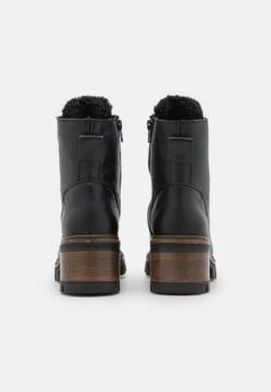 Anna Field Leather Winter Bootie - Bottes De Neige - Black -Anna Field Boutique 7aa2b8ff28da493e889f79c3ad2d1b2c