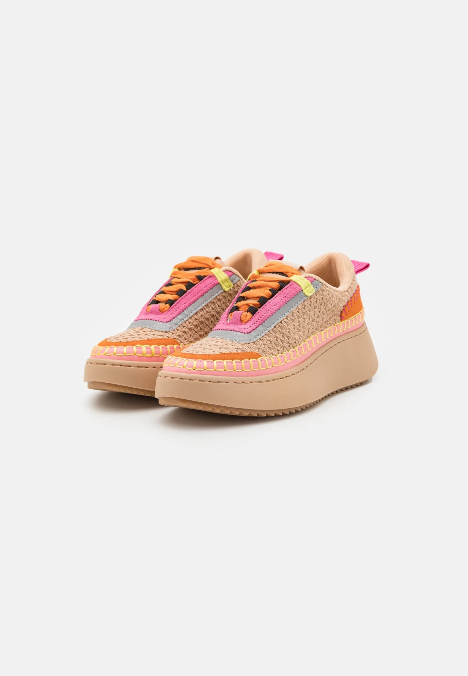 Steve Madden Doubletake - Baskets Basses - Natural/Orange 4 Steve Madden Doubletake - Baskets Basses - Natural/Orange – Image 2