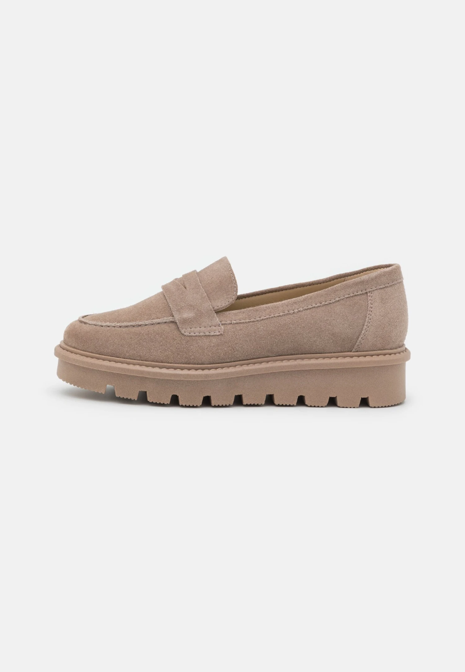 Comfort Leather - Mocassins - Taupe 4 Comfort Leather - Mocassins - Taupe – Image 2