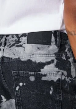 YOURTURN Unisex Moonwash Unisex - Jean Boyfriend - Black -Anna Field Boutique 925b94312119488db48a97695399738c