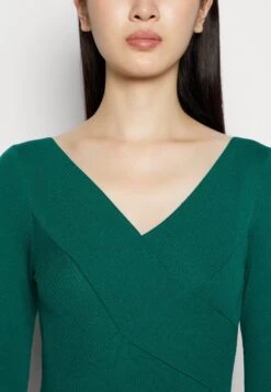 Anna Field V Ausschnitt Bodycon Midi Strickkleid - Robe Fourreau - Green -Anna Field Boutique 934d172c5b1e40468a1407d0505d7e7f