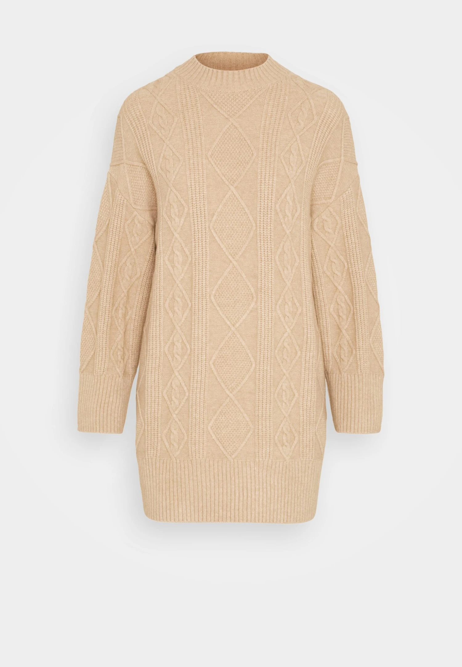 Even&Odd Perkin Ausschnitt Mini Strickkleid - Robe Pull - Tan 7 Even&Odd Perkin Ausschnitt Mini Strickkleid - Robe Pull - Tan – Image 5