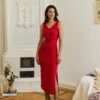 Anna Field Robe En Jersey - Red 2 Anna Field Robe En Jersey - Red -Anna Field Boutique 978c5b47e93f4036921af4d3b597b46f