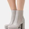 Bottines À Plateau - Grey -Anna Field Boutique 9dc398d3901a4a06b87a32f414db96ee