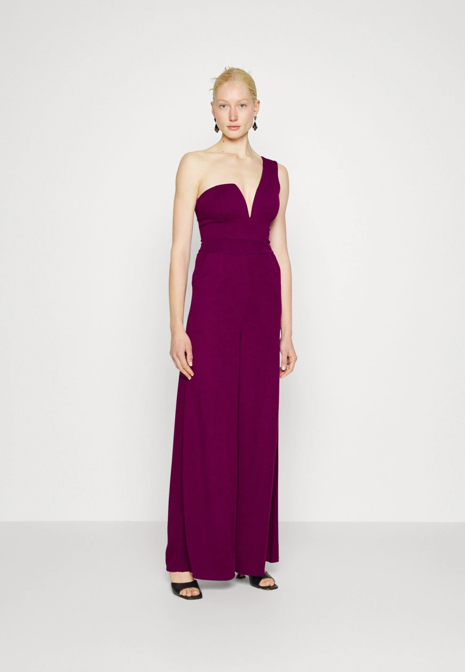 Fleur One Shoulder - Combinaison - Plum 3 Fleur One Shoulder - Combinaison - Plum