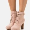 Bottines À Lacets - Light Pink -Anna Field Boutique ae24a3aa17a14e2b8b3a060160935e11