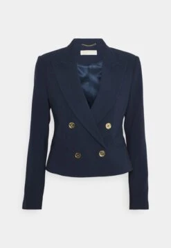 MICHAEL Michael Kors Fitted Db Crop Blazer - Blazer - Midnightblue -Anna Field Boutique ae919796130d459b954aa2f42bb2215d