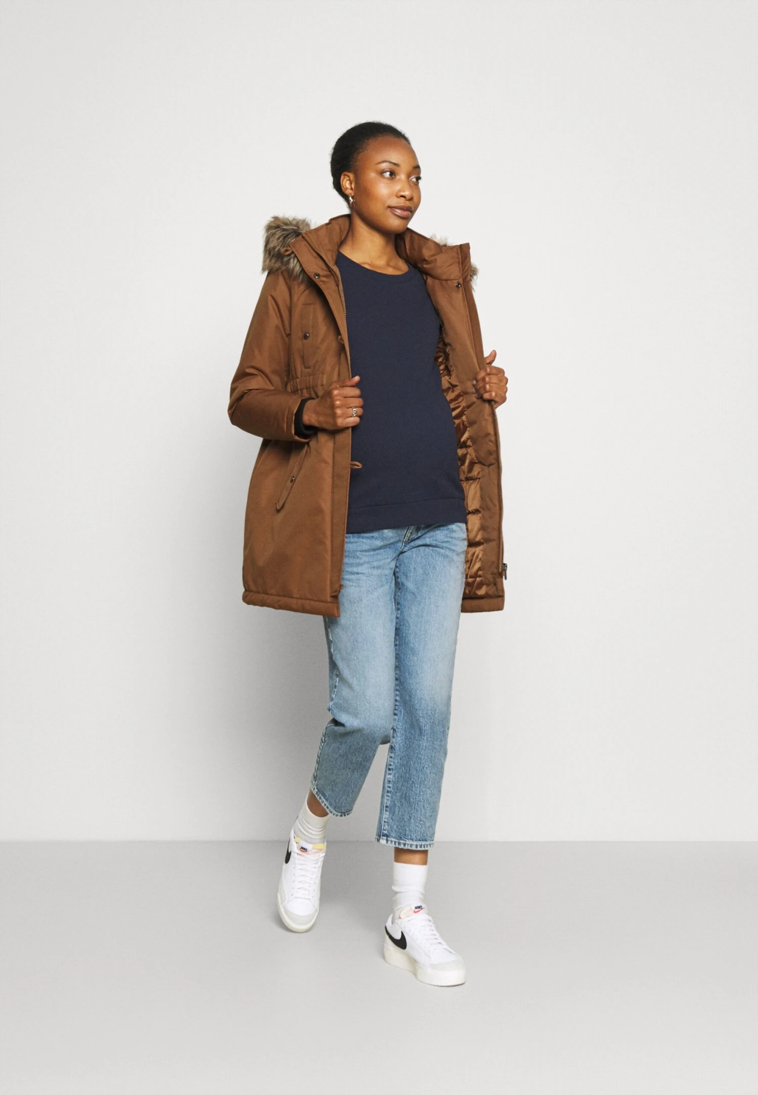 ONLY MATERNITY Olmiris Winter - Manteau D'Hiver - Toasted Coconut 4 ONLY MATERNITY Olmiris Winter - Manteau D'Hiver - Toasted Coconut – Image 2