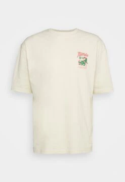 YOURTURN Crocodile Florida Graphic Tee Unisex - T-Shirt Imprimé - Beige -Anna Field Boutique b198d671e565489ea5d4e3807bddb05c