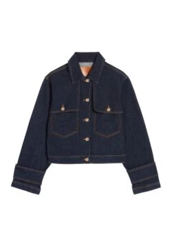 CLAUDIE PIERLOT Villy - Veste En Jean - Denim Brut -Anna Field Boutique b4f818bceb1048a2a631400861a03c9f
