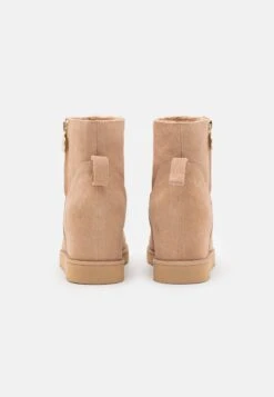 Anna Field Leather Winter Boot - Boots À Talons - Beige -Anna Field Boutique b6450cf8fad04e6ba8292be8ca53747c