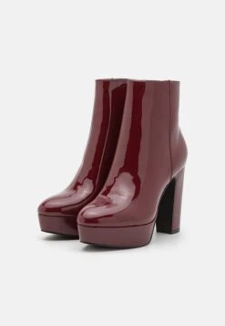 Anna Field Bottines À Talons Hauts - Dark Red -Anna Field Boutique bbddd1c8a07444aa8ffbed290a1c4352