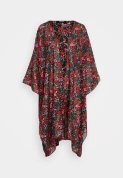 Even&Odd Floral - Veste Légère - Red -Anna Field Boutique c065489f3ea147759aeb24966ae3ae0a