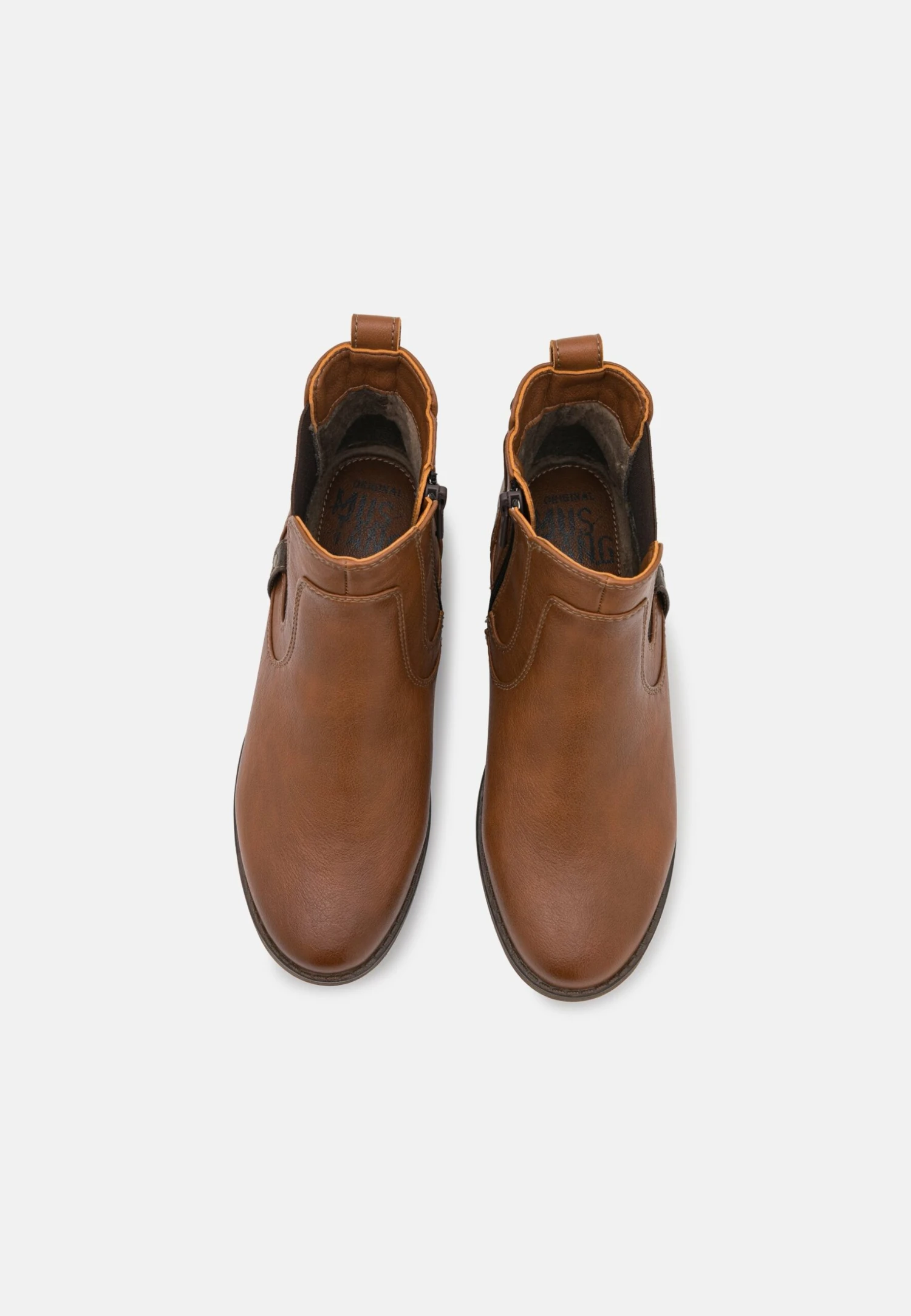 Mustang Boots À Talons - Cognac 8 Mustang Boots À Talons - Cognac – Image 6