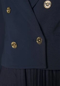 MICHAEL Michael Kors Fitted Db Crop Blazer - Blazer - Midnightblue -Anna Field Boutique cae72499e11547409a30fb08be6a89ba