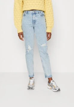 ONLY Onljagger Mom - Jean Slim - Light Blue Denim
