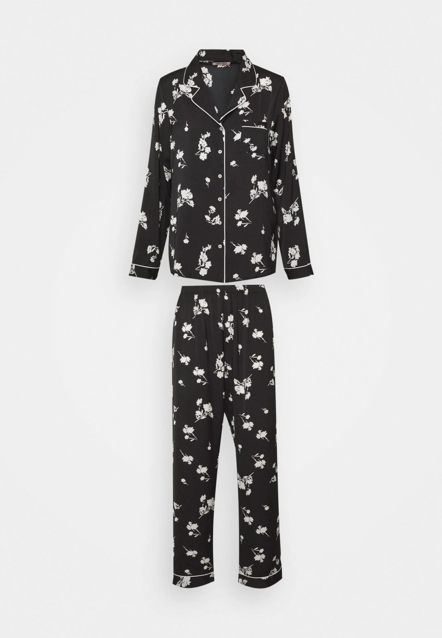 Anna Field Set - Pyjama - Black/Offwhite 7 Anna Field Set - Pyjama - Black/Offwhite – Image 5