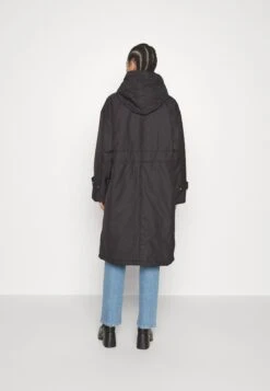 Marc O'Polo Coat Long Padded Fixed Hood Zipper Drawstring Waist - Parka - Black 14 Marc O'Polo Coat Long Padded Fixed Hood Zipper Drawstring Waist - Parka - Black -Anna Field Boutique cfdd9661ac98460f96fcfb6f48e41c8d