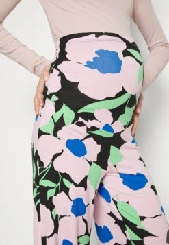 Pantalon Classique - Black/Pink/Green -Anna Field Boutique e2a4617e291d4d07a354654578b860f5