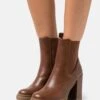 Anna Field Bottines - Cognac