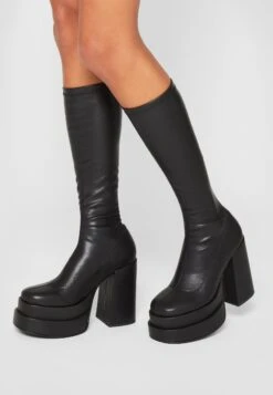 Steve Madden Cypress - Bottes À Plateau - Black -Anna Field Boutique ee8bcf9e0e0d4f729dbc86c401e37a5f