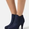 Anna Field Bottines À Talons Hauts - Dark Blue